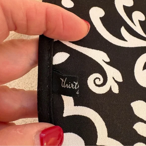 Thirty-One Black Parisian Pop Hot Hair Styling Tools Travel Case - Picture 2 of 8